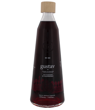 Gustav Arctic Gustav Blueberry-Raspberry Liqueur 0,50 ltr 21%