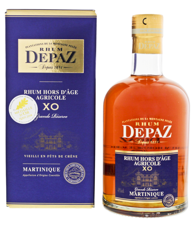 Depaz Hors dAge Grande Reserve XO 0,70 ltr 45%
