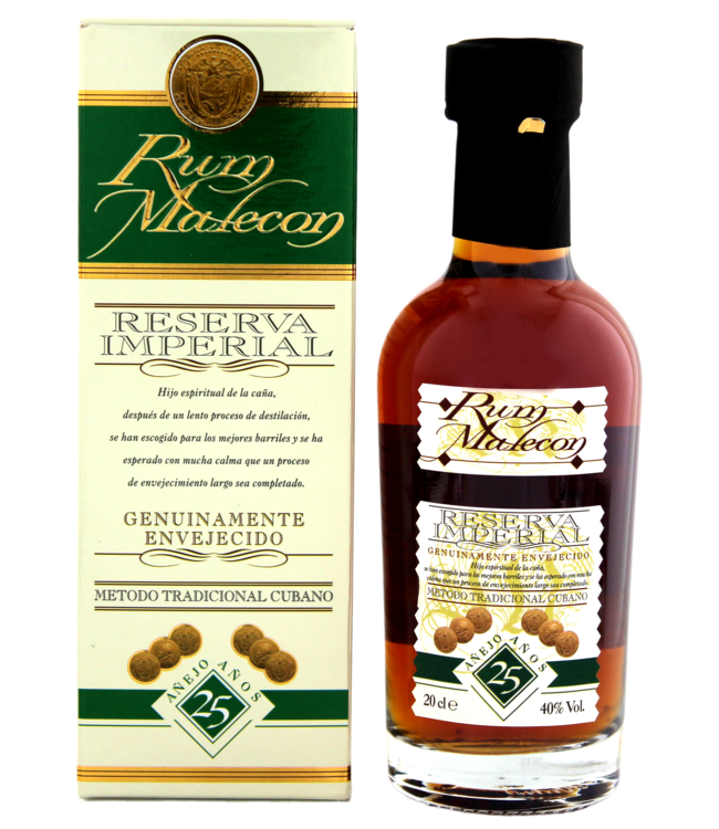 Malecon Reserva Imperial 25 Years Old 0,20 ltr 40%