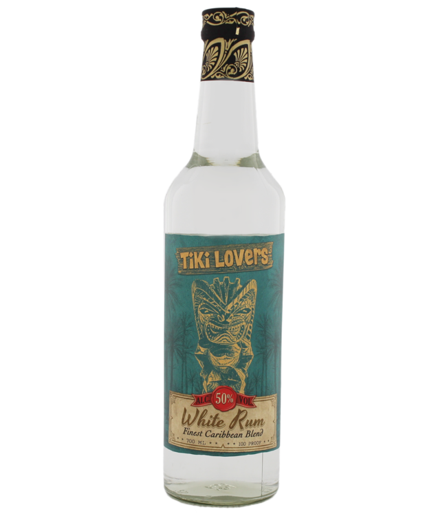 Tiki Lovers White Rum 0,70 ltr 50%