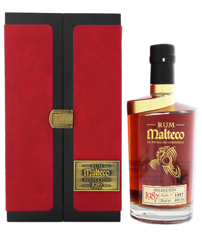 Malteco Seleccion 1987 0,70 ltr In Wooden Box 0,70 ltr 40%