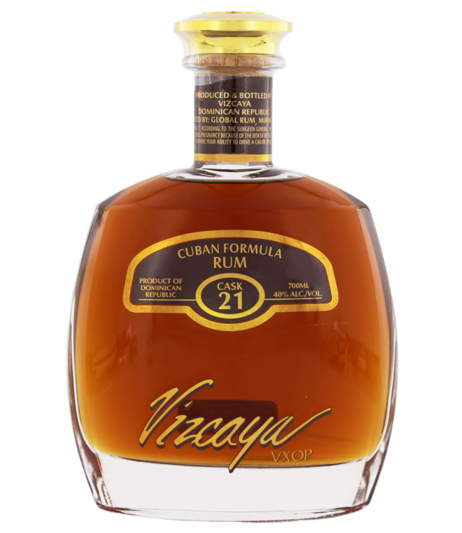 Vizcaya Rum Cask No. 21 VXOP 0,70 ltr 40%