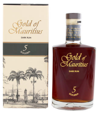 Gold Of Mauritius Gold of Mauritius Dark Rum Solera 0,70 ltr 40%