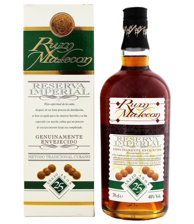 Malecon Reserva Imperial 25 Years Old 0,70 ltr 40%
