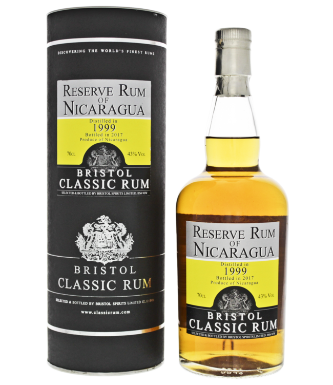 Bristol Reserve Rum of Nicaragua 1999/2017 0,70 ltr 43%