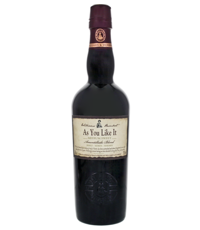 Williams & Humbert As You Like It Medium Sweet Sherry 0,50 ltr 20,5%