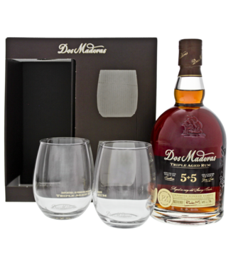 Dos Maderas Dos Maderas PX Triple Aged 5+5 + 2 Glazen 0,70 ltr 40%