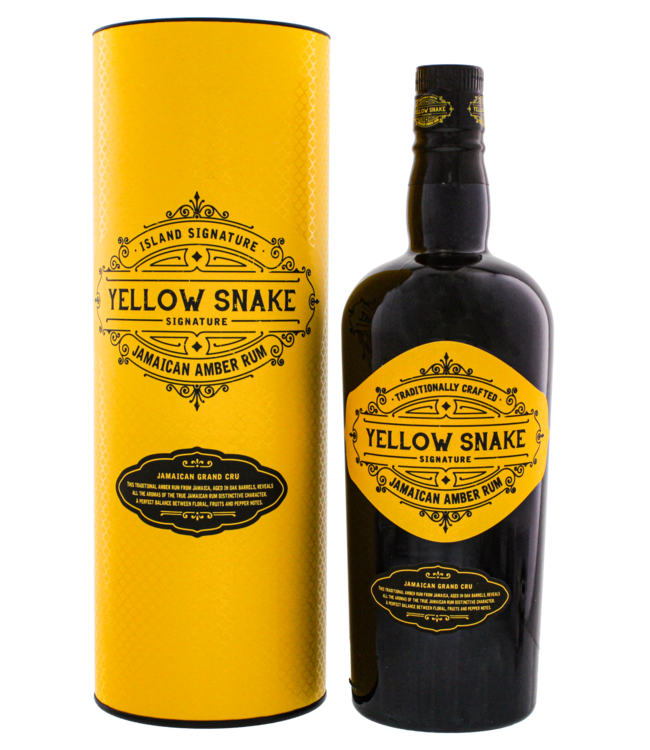 Island Signature Coll. Yellow Snake Jamaican Amber Rum 0,70 ltr 40%