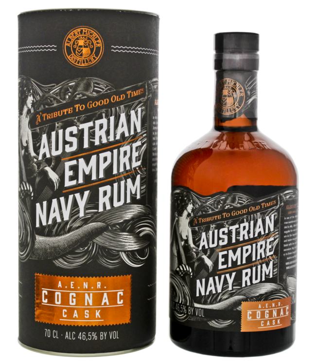 Austrian Empire Navy Rum Reserve Double Cask Cognac 0,70 ltr 46,5%