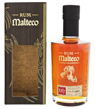 Malteco Malteco Seleccion 1987 0,20 ltr In Wooden Box 0,70 ltr 40%