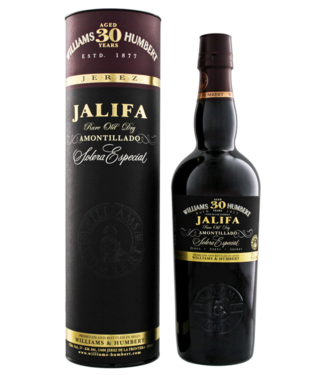 Willieams & Humburt Williams & Humbert Jalifa Solera Especial 30 Years Old Amontillado 0,50 ltr 20%