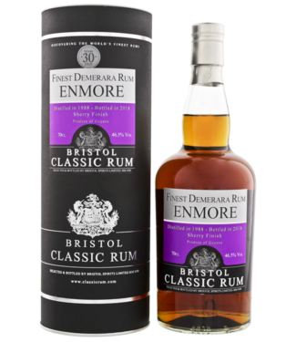 Bristol Bristol Enmore Guyana 30YO 1988/2018 Sherry Finish 0,70 ltr 46,5%