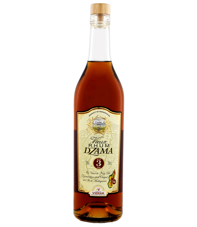 Dzama Vieux 3 Years Old 0,70 ltr 52%