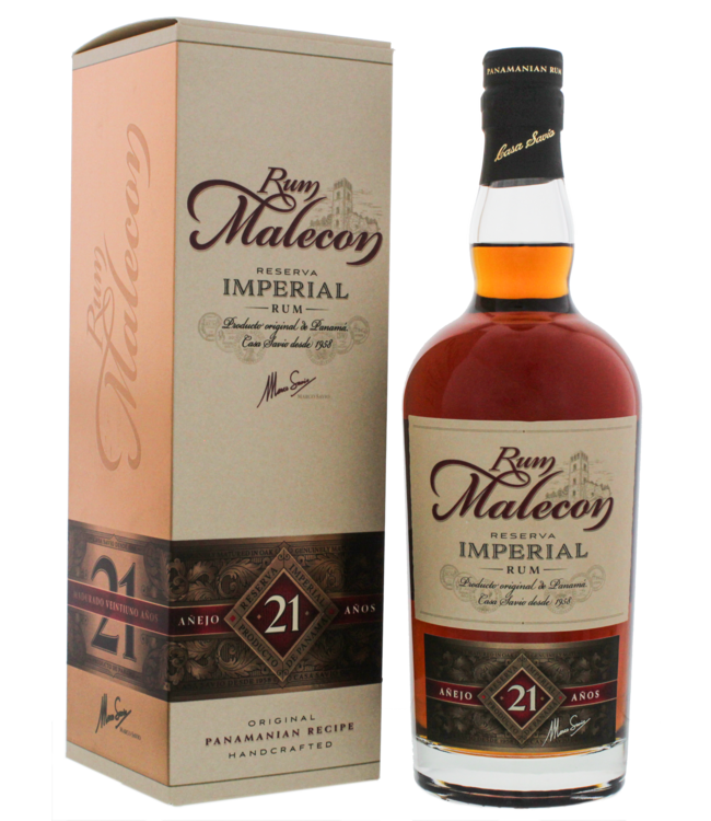 Malecon Reserva Imperial 21 Years Old 0,70 ltr 40%