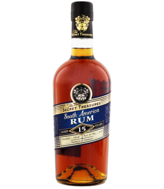 The Secret Treasures The Secret Treasures South America Rum 15 Years Old 0,70 ltr 42%