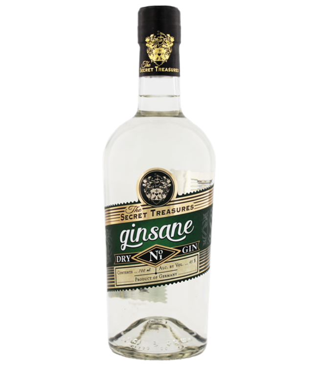 The Secret Treasures Ginsane Dry Gin 0,70 ltr 45%