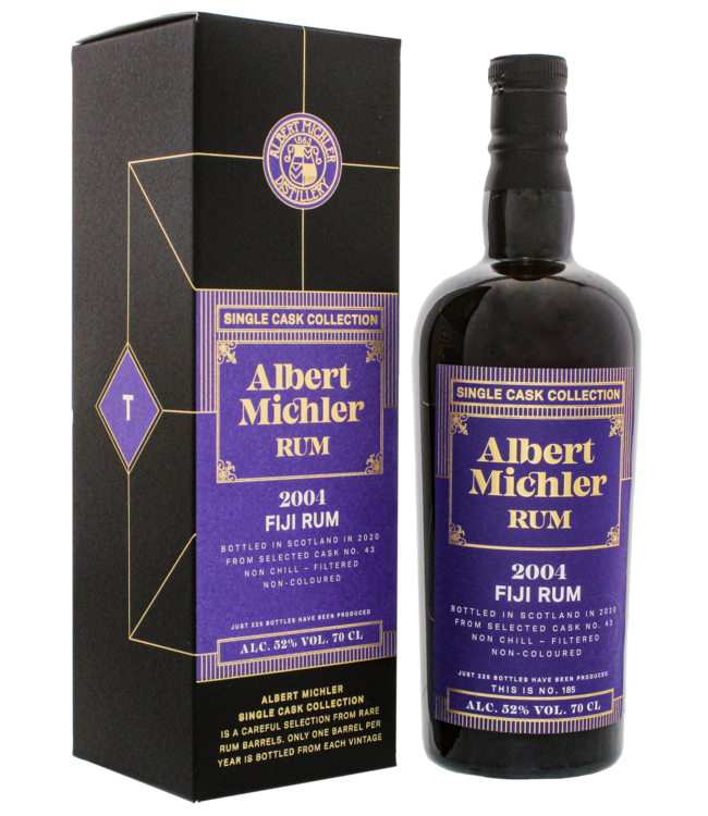 Albert Michler Single Cask Collection Rum Fiji 2004/2020 0,70 ltr 52%