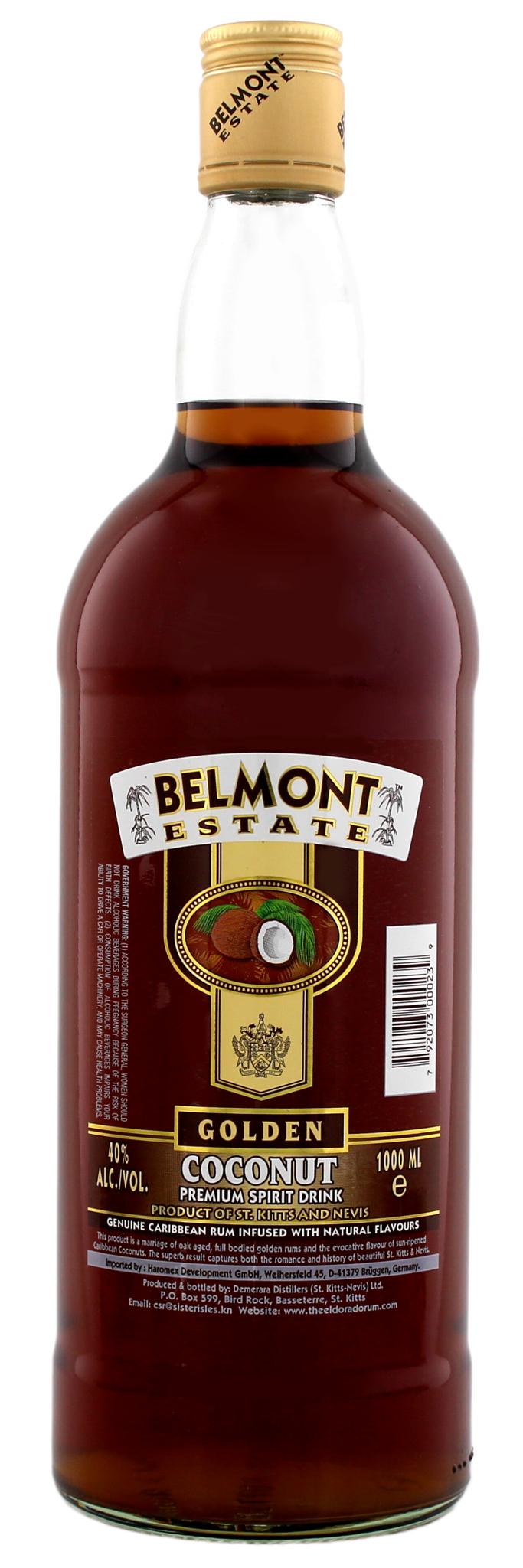 Belmont Estate Golden Coconut 1,00 ltr 40% 29.44