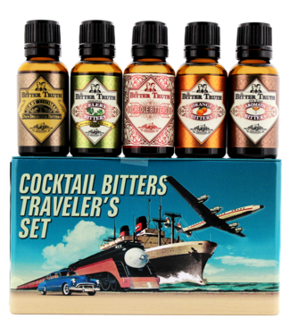 The Bitter Truth The Bitter Truth Cocktail Bitters Traveler's Set Tin 5 x 0,02 ltr 38,2%