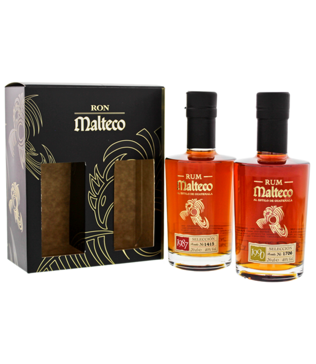 Malteco Special Giftpack (Seleccion 1987/Seleccion 1990) 2 x 0,20 ltr 40%