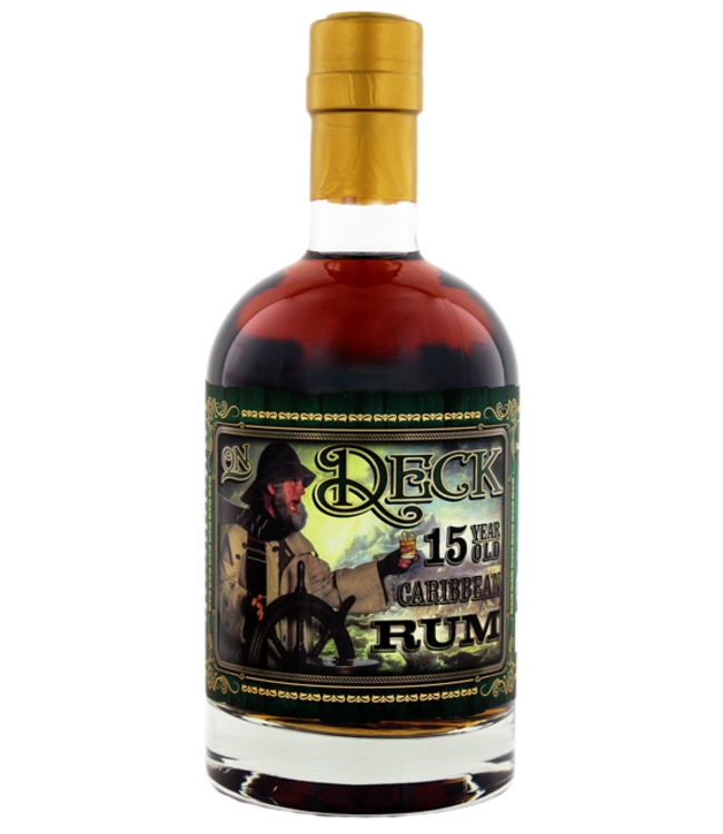 On Deck Rum 15 Years Old 0,70 ltr 40%