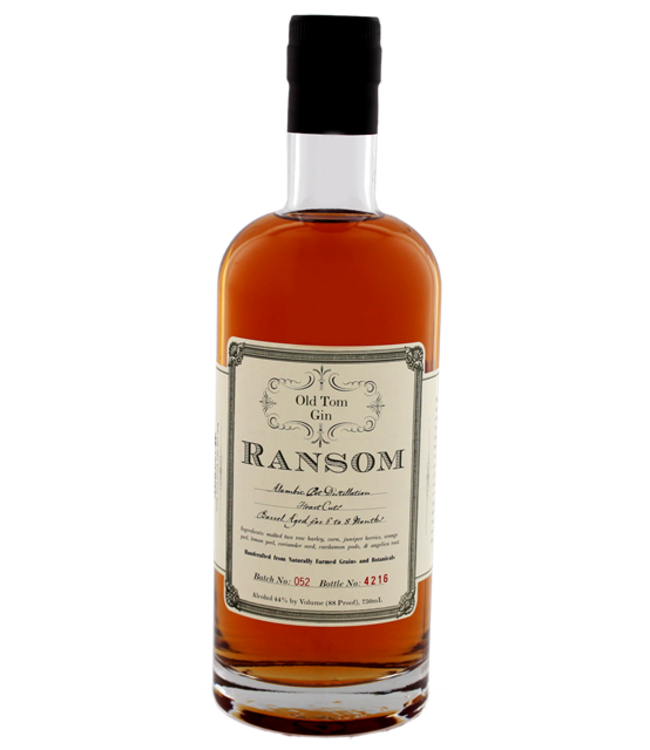 Ransom Old Tom Gin 0,75 ltr 44%