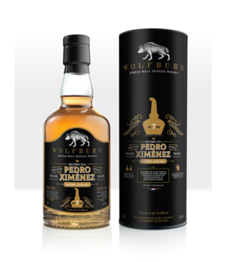 Wolfburn Wolfburn 7 Years Old PX Cask 802 Bottled For The Netherlands 0,70 ltr 52%