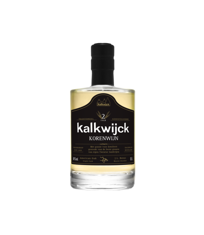 Kalkwijck Korenwijn 2 Jaar American Oak 0,50 ltr 40%