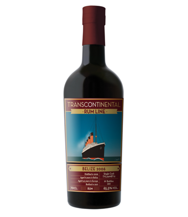 Transcontinental Rum Belize 2006 0,70 ltr 65,5%