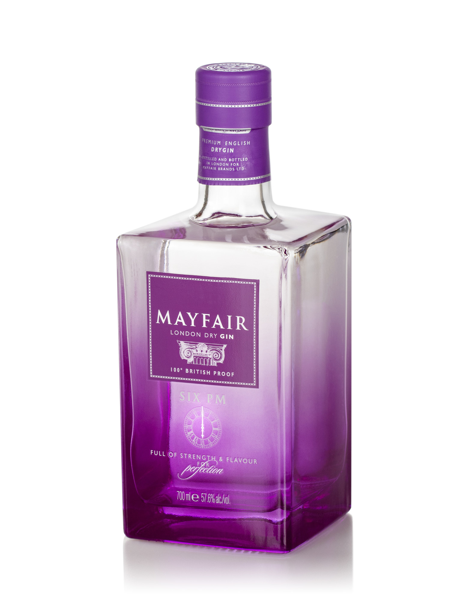 Mayfair Six PM Gin 0,70 ltr 57,6 Whiskysite.nl World of Fine Spirits