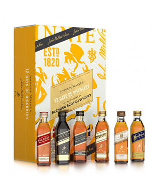 Johnnie Walker Johnnie Walker 12 Days Of Discovery Giftpack 12 x 0,05 ltr 40%