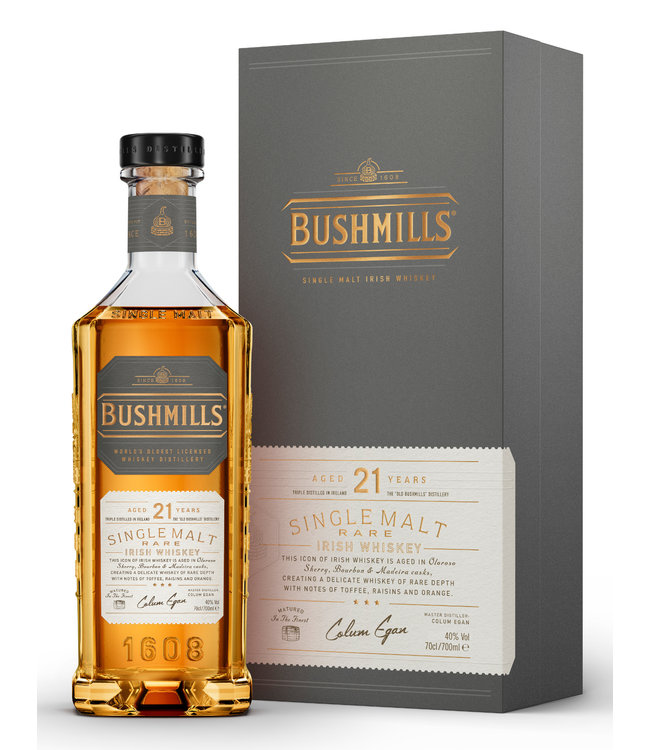 Bushmills 21 Years Old Single Malt 0,70 ltr 40%