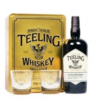 Teeling Teeling Small Batch Cadeauverpakking met 2 Glazen 0,70 ltr 46%