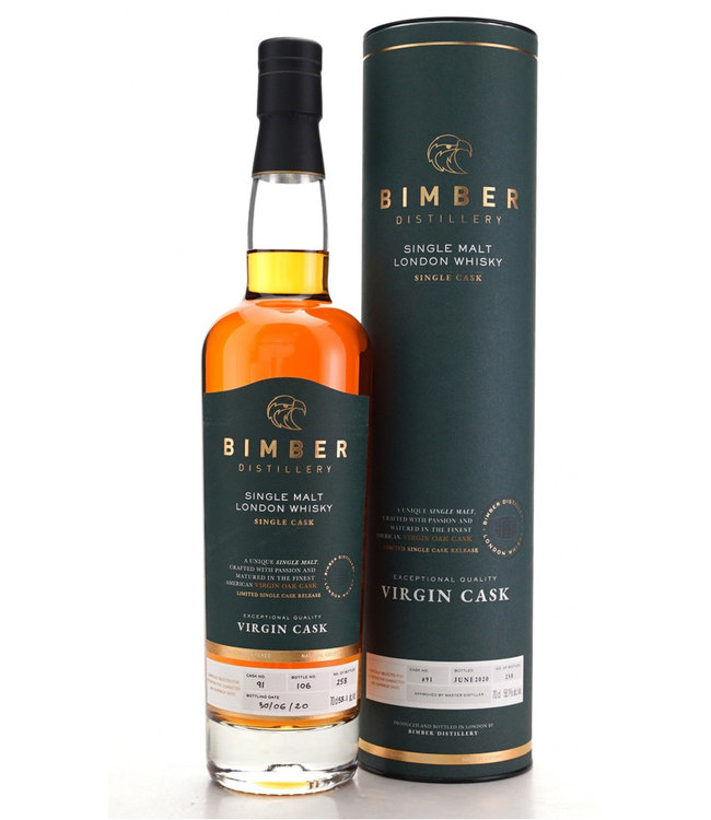 Bimber Distillery Virgin Cask No. 91 0,70 ltr 58,1%