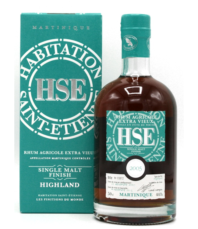 HSE Rhum Agricole Extra Vieux Highland Cask Finish 2005