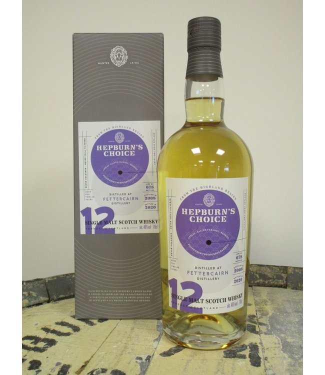 Fettercairn 12 Years Old 2008 Hepburn's Choice 0,70 ltr 46%