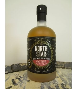 Secret Speyside Secret Speyside 10 Years Old 2010 North Star Spirits 0,70 ltr 43,2%