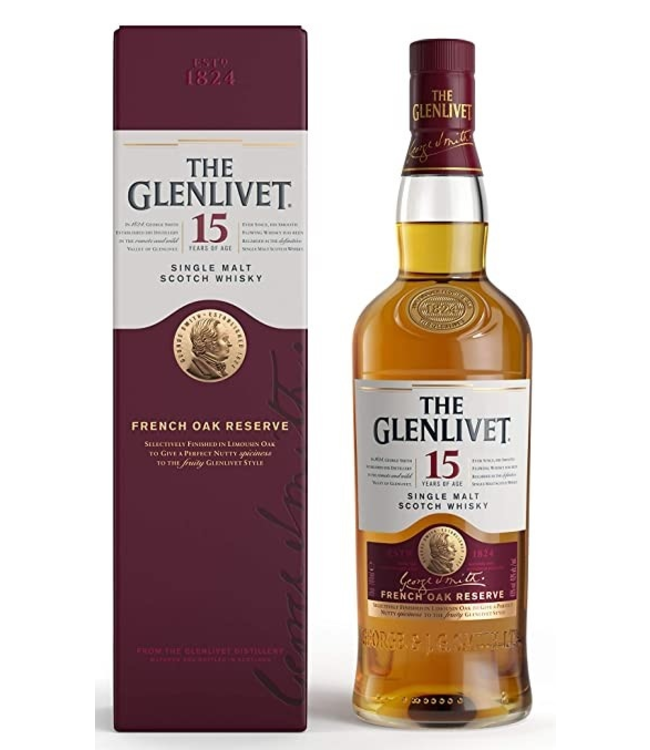 The Glenlivet 15 Years Old French Oak Reserve 0,70 ltr 40%