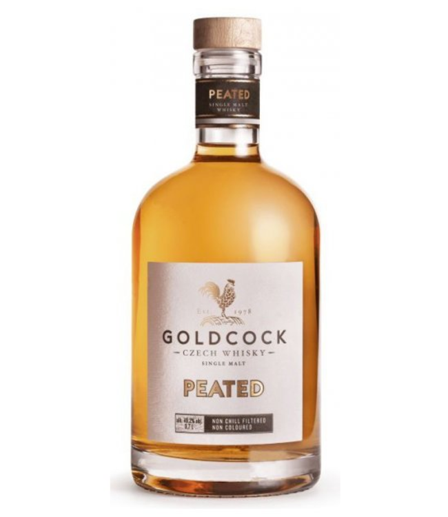 Gold Cock Peated Czech Whisky 0,70 ltr 45%