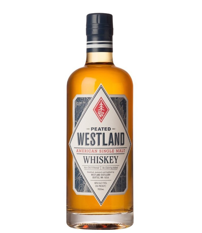 Westland American Single Malt Peated 0,70 ltr 46%