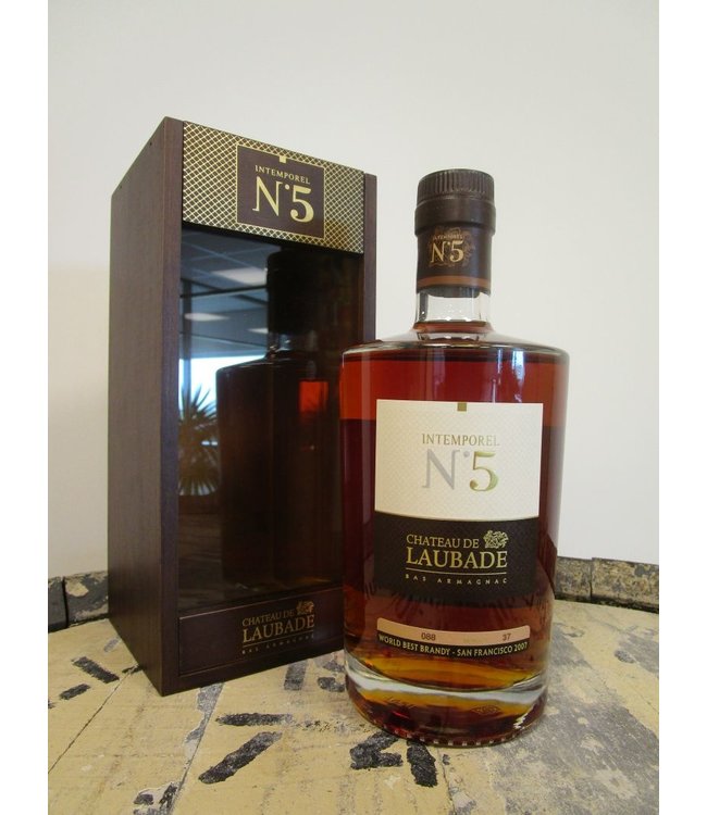 Chateau Laubade Armagnac Intemporel Nr.5 In Giftbox 0,70 ltr 40%