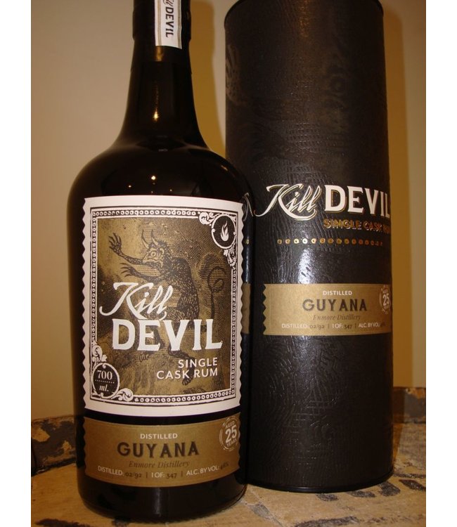 Guyana Enmore 25 Years Old 1992 Hunter Laing Kill Devil Rum 0,70 ltr 46%
