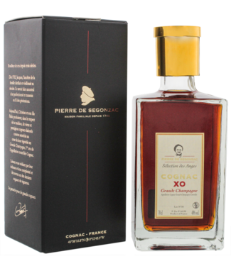 Pierre de Segonzac Pierre de Segonzac Cognac XO Selection des Anges Carafe Qbic 0,70 ltr 40%