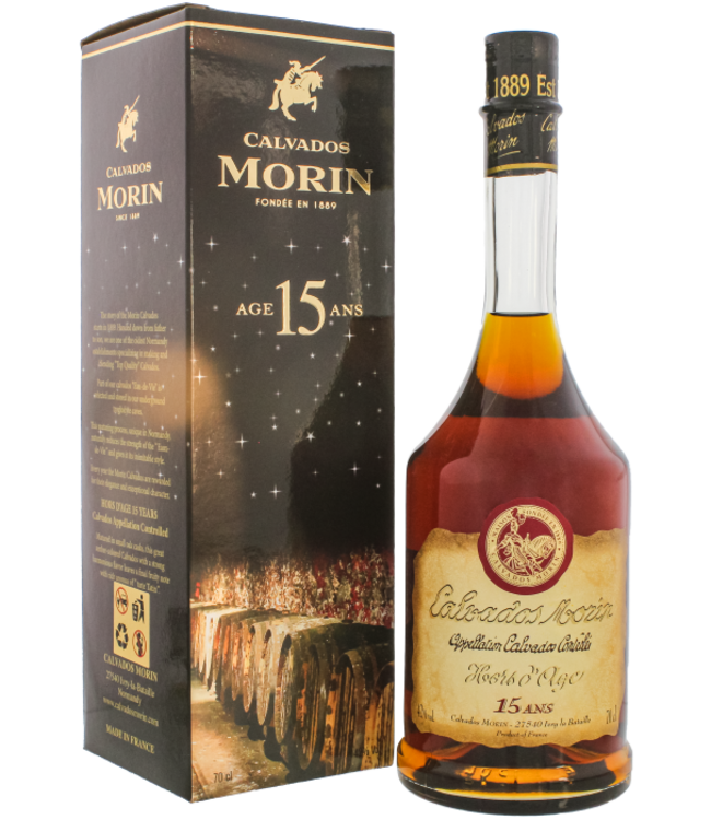 Calvados Morin Hors d'Age 15 Years Old 0,70 ltr 42%