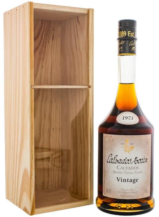 Calvados Morin Vintage 1973 0,70 ltr 43% - Whiskysite.nl