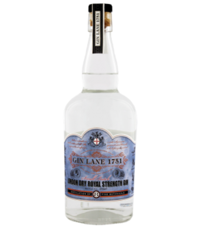 Gin Lane 1751 London Dry Royal Strength Gin 0,70 ltr 47%