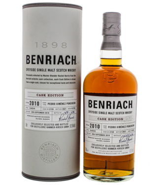 BenRiach Cask Edition 10YO 2010/2021 Cask No. 2739 PX Sherry Finish Single Malt Whisky 0,70 ltr 61,3%