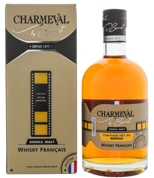 Charmeval By Bruant Single Malt Finition Fut De Banyuls 0,70 ltr 40%