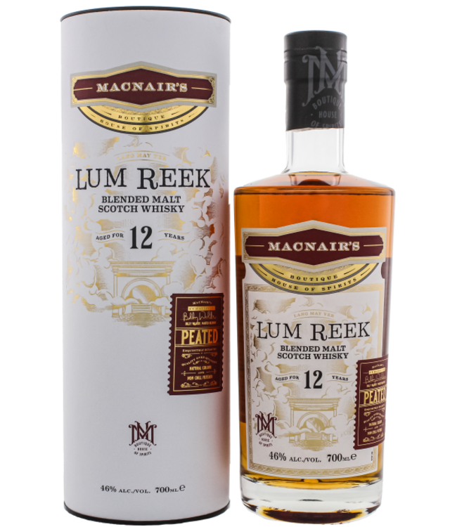 MacNairs Lum Reek Peated 12 Years Old 0,70 ltr 46%
