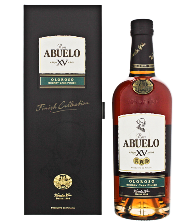 Abuelo 15 Years Old Oloroso Sherry Cask Finish 0,70 ltr 40%